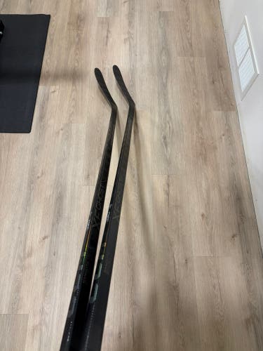 Senior CCM Tacks XF Ghost Left Hand Hockey Stick P28 75 Flex 66” Pro Stock (New) *2 Pack*