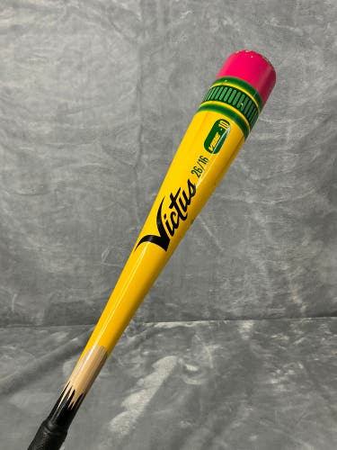 2024 Victus Vibe Alloy Bat USABat Certified (-10) Alloy 16 oz 26" (Used)