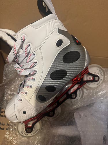 FED 96 OG Inline Pro Roller Hockey Skates 9 D