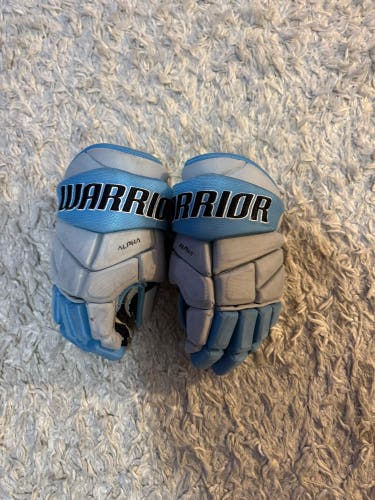 Warrior Alpha Gloves 13" Pro Stock (Used)