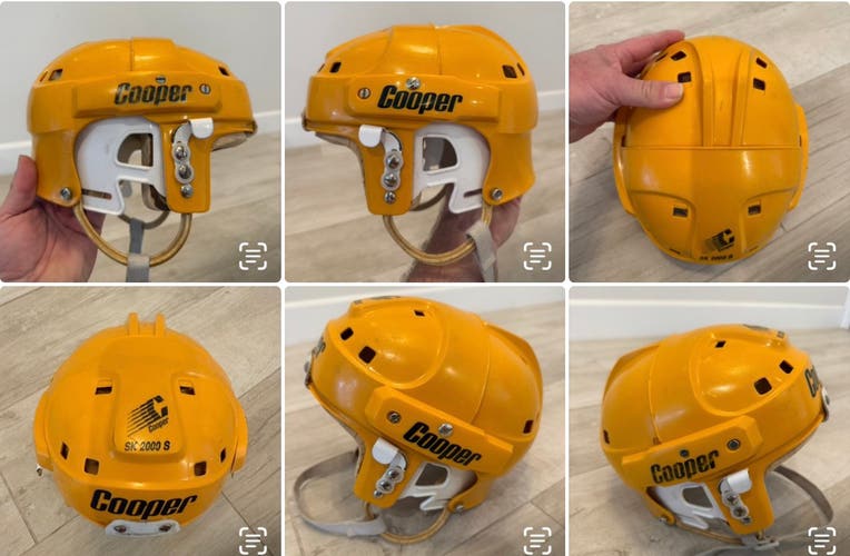 Cooper SK2000 Helmet - Price Incl Helmet, Two Cages & 5 More Cooper Items