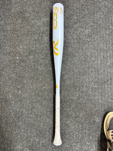 2026 Rawlings Icon Composite BBCOR Certified Bat (-3) 28 oz 31" (Used)