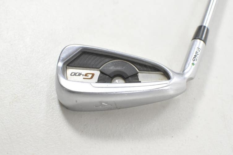 LEFT HANDED Ping G400 Single 4 Iron Stiff Flex Green Dot CFS Steel  # 220311