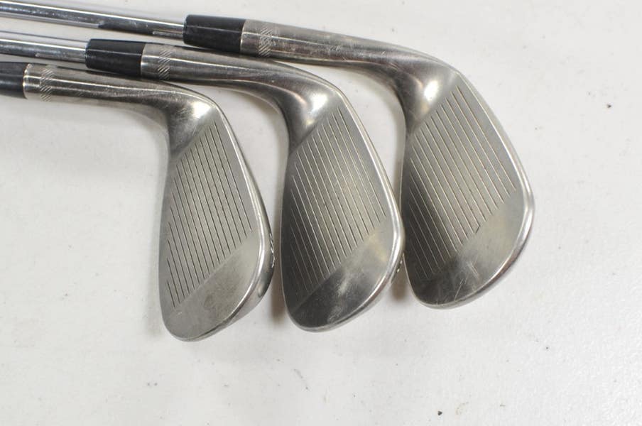 Titleist Vokey SM9 Brushed Steel 50*, 54*, 58* Wedge Set Rifle 6.0