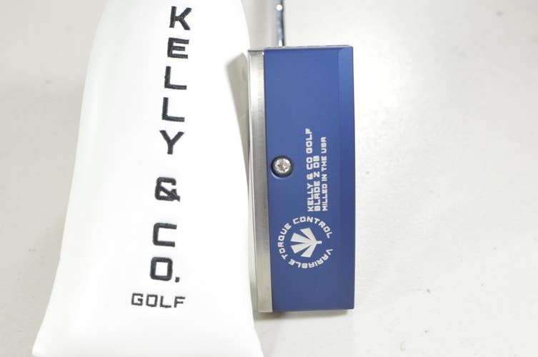Kelly and Co Golf Blade Z DB CS 35" 70* Putter KBS Steel Variable Torque #220510