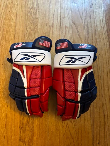 Reebok RBK 5K Team USA Gloves 14" (Used)