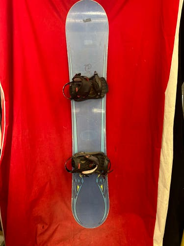 Snowboard All Mountain With Bindings Directional Twin 157 cm (Used)