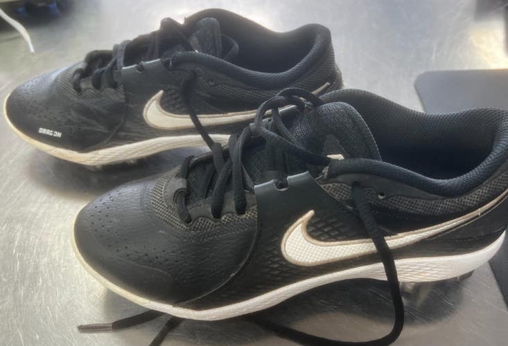 Used Nike VAPOR BB/SB Cleats Black Junior 05 11497-S000161549