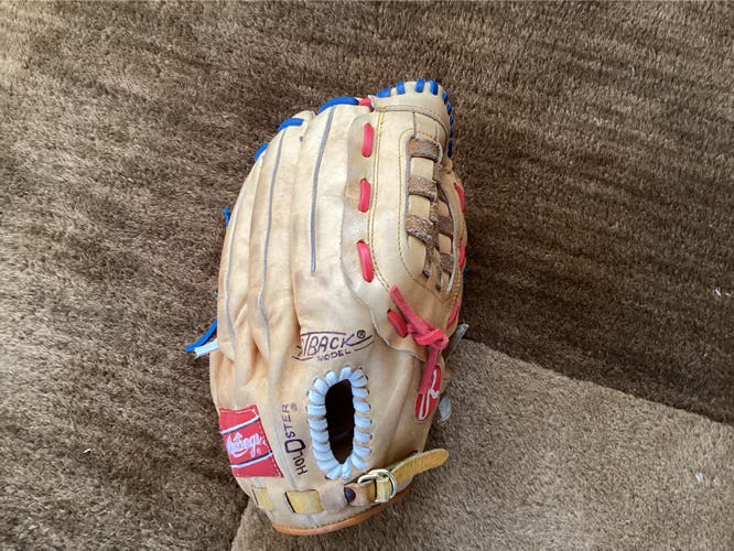 Freshly Custom Relaced Pitcher's RH Rawlings Rbg36 Baseball Glove 12.5" (Used)