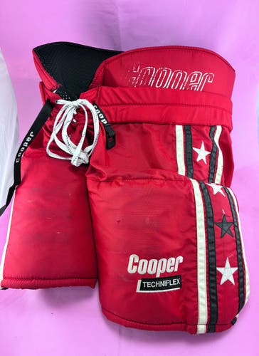 Vintage Cooper Red Techniflex Hockey Pants Size Large