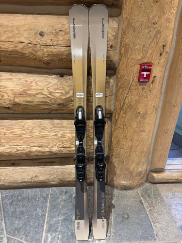 2026 Elan Wingman TI Skis With Integrated Elan EMX 12 Bindings 174cm