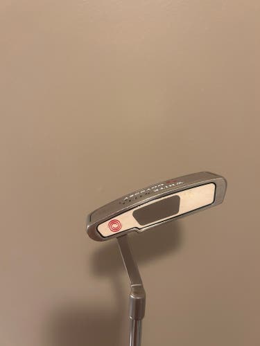 Unisex Odyssey White Steel Blade Right Handed Putter Steel 35" (Used)