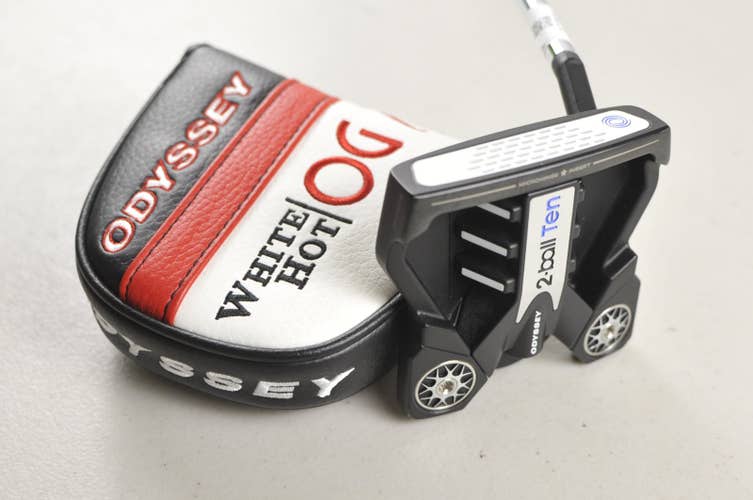 Odyssey Ten 2-Ball 34" Putter Right Stroke Lab Steel #227153