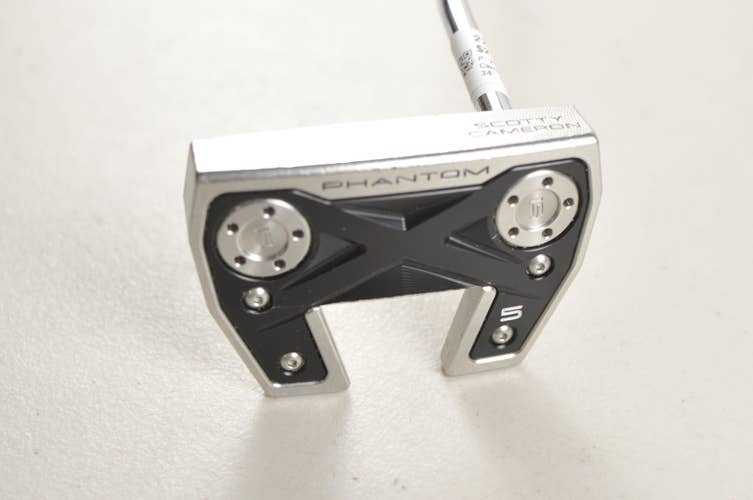 Titleist 2022 Scotty Cameron Phantom X 5 34" Putter Right Steel #227211