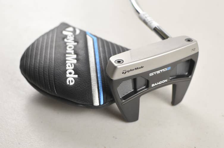 TaylorMade SYSTM2 Bandon 72 35" Putter KBS Steel with Cover #227133