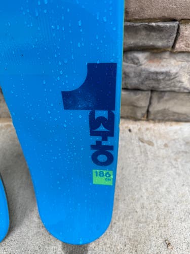 Völkl One 186 cm Powder Skis w/ Tyrolia Attack 13 Bindings – Excellent Condition