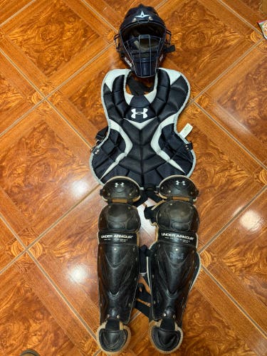 Navy Under Armour Victory Series Catcher's Set (Used)