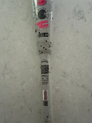 2026 Combat Spec H1 Hybrid BBCOR Certified Bat (-3) 30 oz 33" (New)