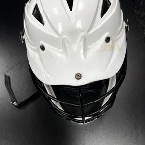 Used Cascade CPVR Lacrosse Helmet White SM 11849-S000044301