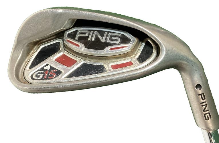 Ping G15 Pitching Wedge Black Dot RH AWT Regular Steel 35.5" Good Factory Grip