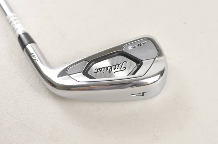 Titleist 718 AP3 Single 4 Iron Regular Flex Right AMT Black R300 Steel #227147