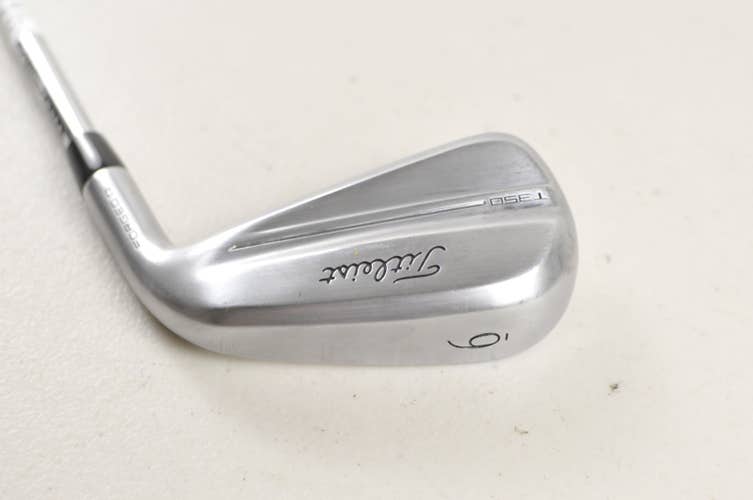 Titleist T350 2025 Single 6 Iron Regular Flex Right AMT Black Steel #227141