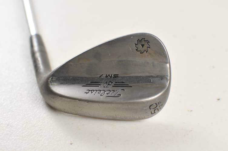 Titleist Vokey SM7 Jet Black 50*-12F Wedge Right Steel #226691