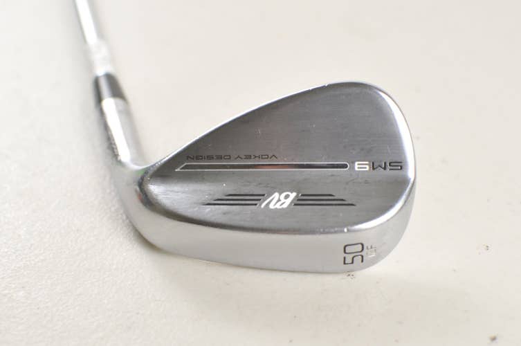 Titleist Vokey SM9 Tour Chrome 50*-12F Wedge Right BV Wedge Flex Steel #227210