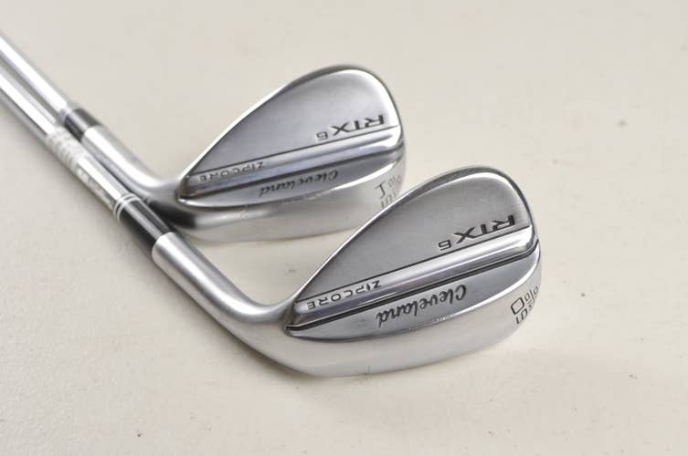 Cleveland RTX-6 Zipcore Tour Satin 54*, 60* Wedge Set Right DG Steel #227154