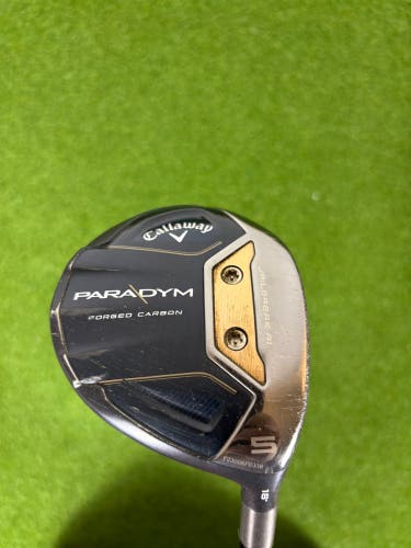 2023 Callaway Paradym Right Handed Fairway Wood Stiff Flex 5 Wood (Used)