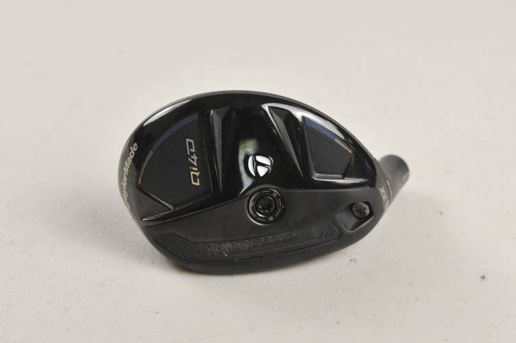 LEFT HANDED TaylorMade Qi4D Rescue 4-22* Hybrid HEAD ONLY #226560