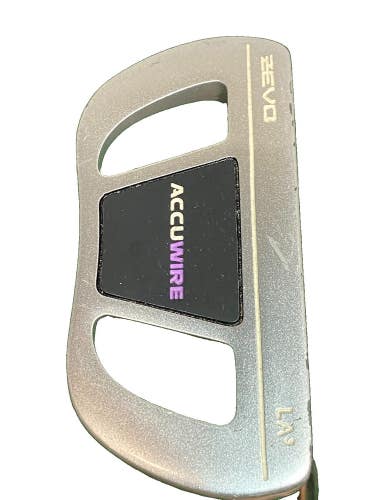ZEVO Accuwire LA3 Mid Mallet Putter RH Steel Shaft 34" New Grip Great Condition