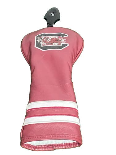 South Carolina Gamecocks Fairway Wood Headcover With Dial Tag 2,3,4,5,7,X Nice