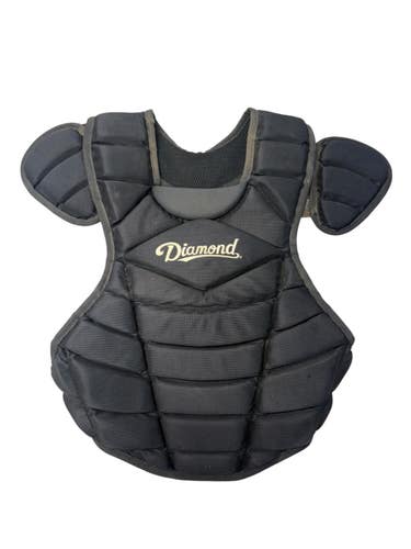 Used Diamond DCP-CX LG Catchers Chest Protector Black Intermed 11835-S000212489