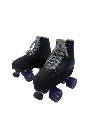 Used Sure Grip FAME Senior Roller Quad Skates Black Senior 5 11835-C000212528