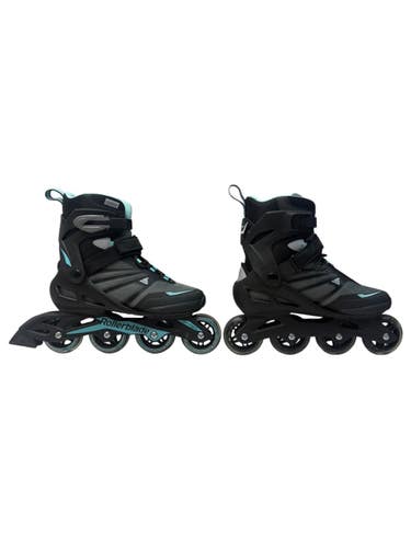 Used Rollerblade ZETRA BLADE Senior Rec Fitness Skates Black Senior 10 11835-S000212540