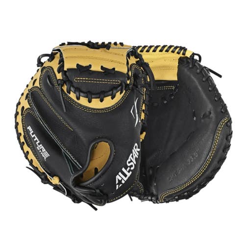 Used All Star CMFS-Y BB/SB Catchers RH Throw Black And Tan 31 1/2" 11835-S000212570