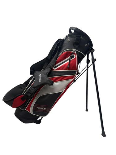 Used Tour X JR GOLF BAG Jr Stand Bag Black And Red 11835-S000212567