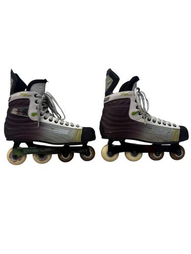Used Bauer Roller Hockey Skates Grey Senior 12 11835-S000212188