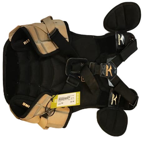 Used Mizuno DRYLITE Catchers Chest Protector Black Youth 11730-S000073831