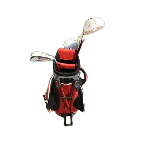 Used US Kids Jr Package Set RH Red 5 Piece golf set  11730-S000073830