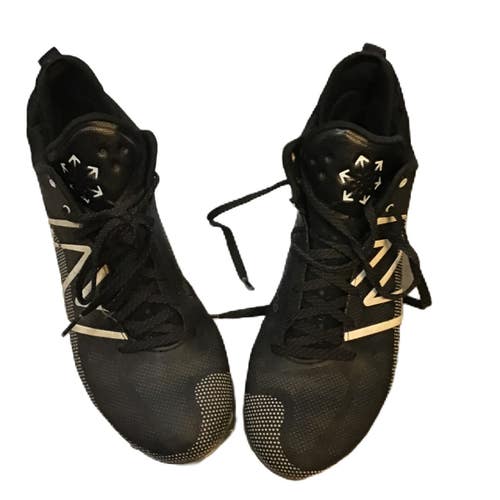 Used New Balance FREEZBK4 LAX Cleats Mens Black Senior 12 11730-S000073842
