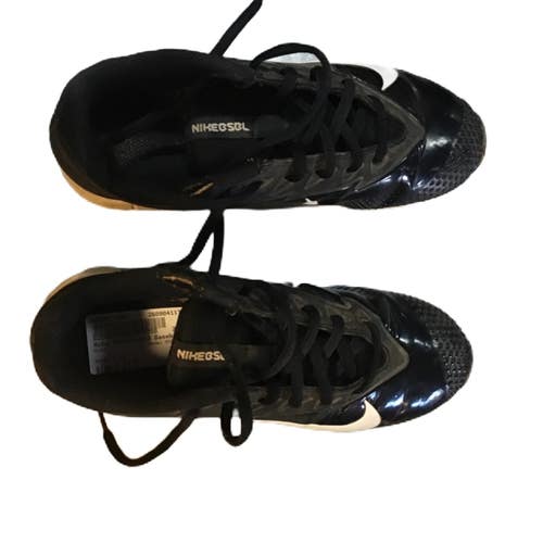 Used Nike 856494-010 Basebvall/SB Cleats Black Junior 03.5 11730-S000073963