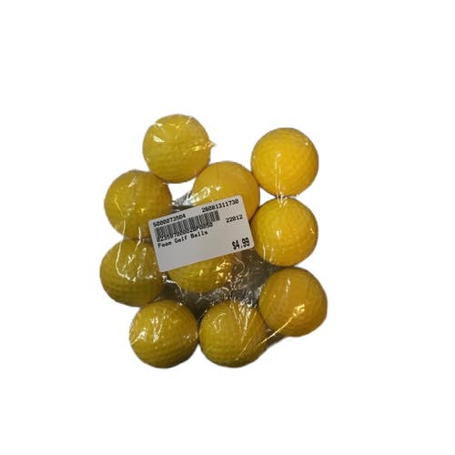 Used Foam Golf Balls 11730-S000073507