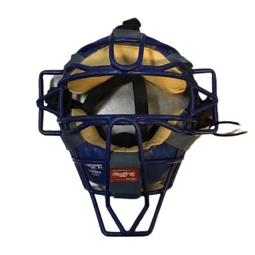 Used Rawlings LWMX ESBE Catchers Mask Royal Blue 11730-S000073528