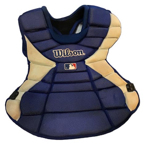Used Wilson Catchers Chest Protector Royal Intermed 11730-S000073536