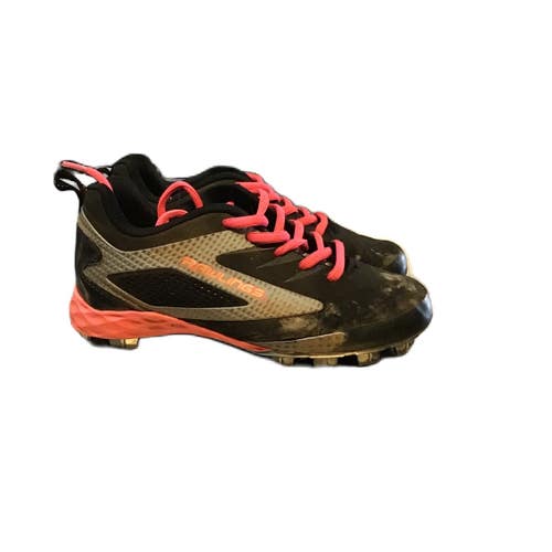 Used Rawlings 4322-GL6 BB/SB Cleats Black Youth 13.5 11730-S000073567