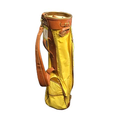 Used Womens Stand Golf Bag Yellow 11730-S000073555