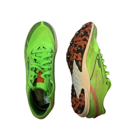Used Brooks 1000391D308 Track & Field Cleats Adult Kelly green Senior 7.5 11730-S000073600
