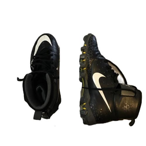 Used Nike 880133-002 Jr Football Cleats Black Junior 05 11730-S000073602
